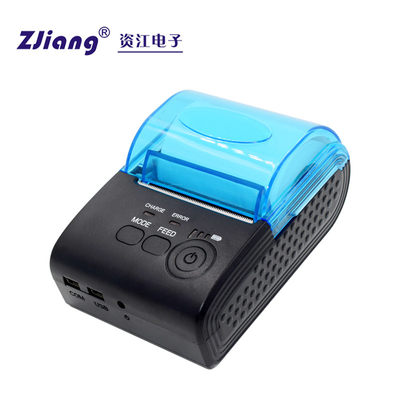 2inch 58mm Mini Portable Wireless Portable Printers 203DPI Untuk Windows Linux