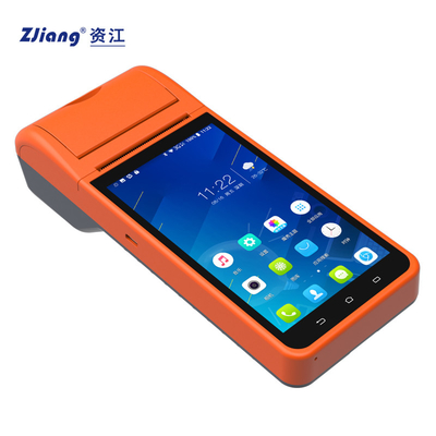 Android Payment Handheld POS Terminal 4g Portabel POS Dengan Built-In Printer