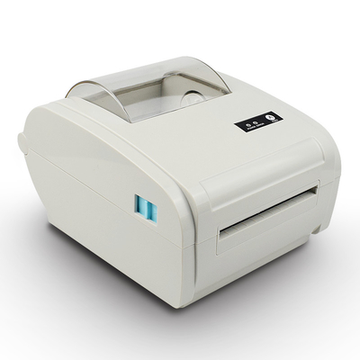 FCC White Direct Thermal 4 Inch Label Printer Untuk E Komersial