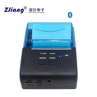 58mm Portable Mini Bluetooth Thermal Printer Untuk Android IOS ZJ-5805