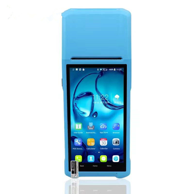 ZJ-6100 4G Android POS Terminal Genggam Dengan Printer NFC Scanner Opsional