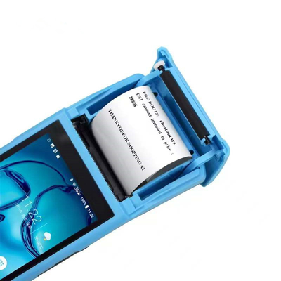 Terminal POS Android Bluetooth / USB 5.5 Inci Dengan Printer Bawaan 58mm