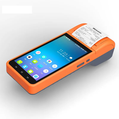 Terminal POS Genggam Sistem Android 8.1 Dengan Printer Thermal 58mm