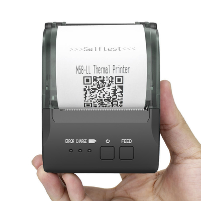 58mm Wireless Handheld Portable Mini Thermal Printer Untuk Penerimaan Termal Ponsel Android