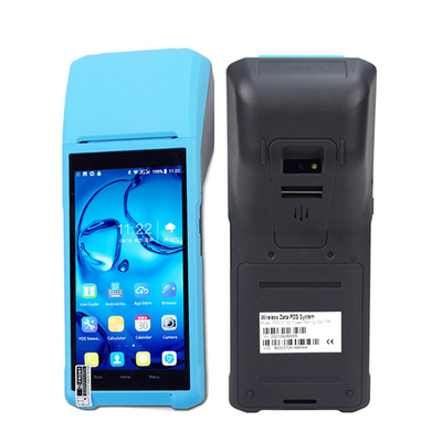 Sistem Mesin Terminal POS Genggam Nirkabel Portabel NFC 2+16G Android