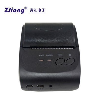 Zijiang Commercial Wireless 58mm Portabel Mini Thermal Printer Sistem POS