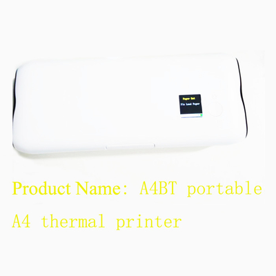 Bluetooth Mobile Printer A4 Thermal Label Printer untuk Android IOS Windows