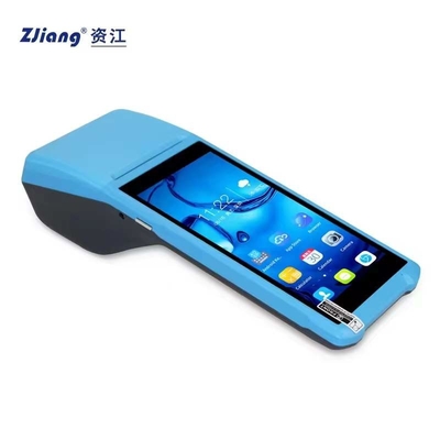 ODM 4G Android Portable Wireless POS Terminal Machine Dengan Printer 58mm