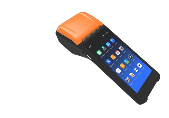 Android Payment Handheld POS Terminal 4g Portabel POS Dengan Built-In Printer