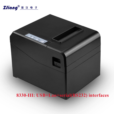 Restoran Wifi 80mm Receipt Printer Dengan Pemotong Otomatis 203dpi