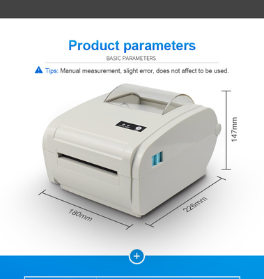 Thermal Postage Sticker Printer USB Barcode Printer Label Termal 4 inci