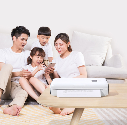 Printer Thermal A4 Thermal Nirkabel Kecil Mendukung Sistem Android Windows