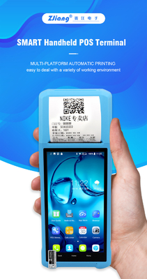Sistem Mesin Terminal POS Genggam Nirkabel Portabel NFC 2+16G Android