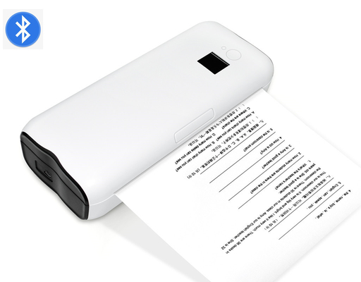 203DPI Usb Bluetooth Printer Kertas A4 Portabel Kecil Untuk Penggunaan Di Luar Kantor Atau Di Rumah