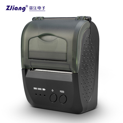 Handheld 2inch 58mm Portable Mini Thermal Printer untuk pencetakan Tanda Terima Barcode