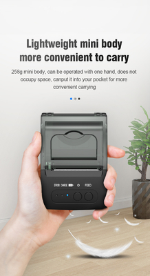 POS Portabel Thermal Direct Printer Mini Bluetooth Printer 58mm