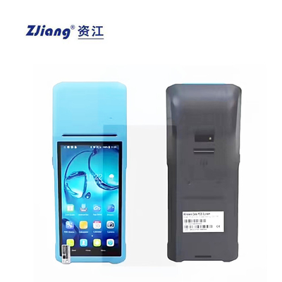 Mesin POS Seluler 3G 4G Terminal POS Semua Dalam Satu dengan Layar Sentuh 5,5 inci