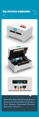 ROHS USB 3 Inch Label Printer Stiker Label Maker Untuk Pengiriman Logistik