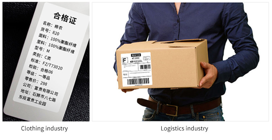 Barcode 80mm Portabel Mini Thermal Printer Label Stiker Cetak
