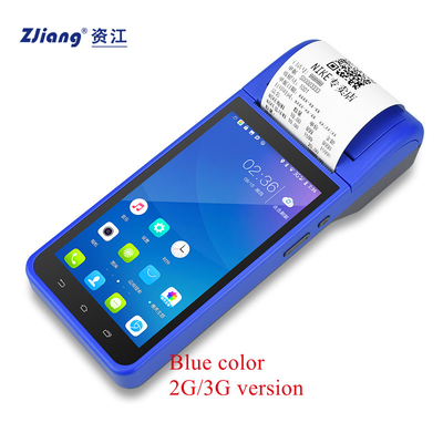 16GB Android 8.1 Penagihan Sistem Titik Penjualan Mesin Terminal POS Genggam