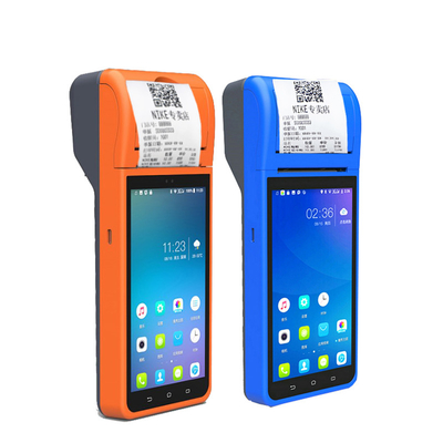16GB Android 8.1 Penagihan Sistem Titik Penjualan Mesin Terminal POS Genggam