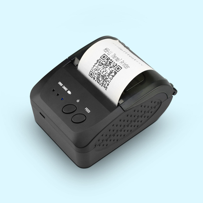 Wireless BT 2 Inch 58mm Portable Mini Thermal Printer Untuk Label Pengiriman