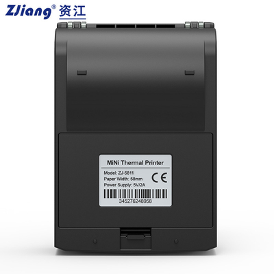 Wireless BT 2 Inch 58mm Portable Mini Thermal Printer Untuk Label Pengiriman
