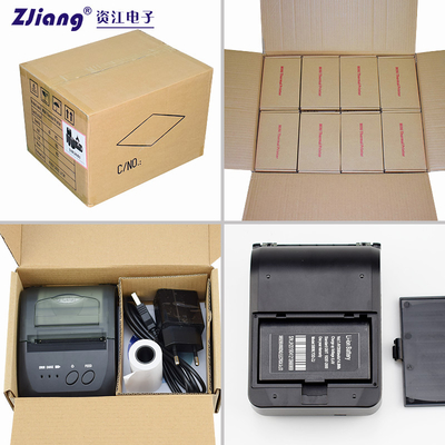 Wireless BT 2 Inch 58mm Portable Mini Thermal Printer Untuk Label Pengiriman