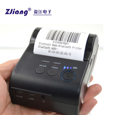 ODM RS232 Bluetooth Wireless Portable Printers 58mm Android Untuk Ponsel