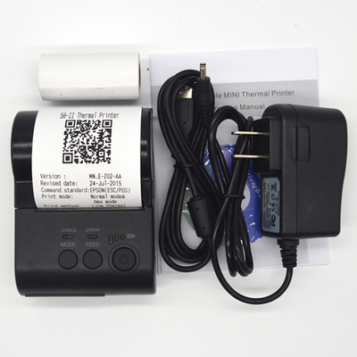 ODM RS232 Bluetooth Wireless Portable Printers 58mm Android Untuk Ponsel
