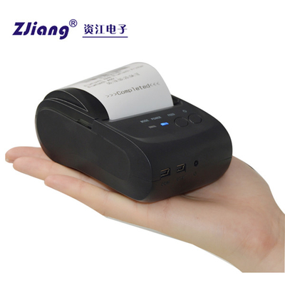 Portabel 58mm Receipt Printer Thermal Bluetooth Restaurant Printer ZJ-5802