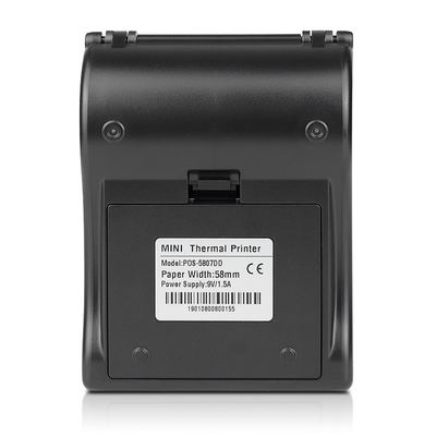 58mm Wireless Portable Printers Thermal Printer Bluetooth Mini Untuk Pencetakan Tanda Terima Kode QR