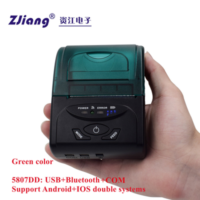 58mm Wireless Portable Printers Thermal Printer Bluetooth Mini Untuk Pencetakan Tanda Terima Kode QR