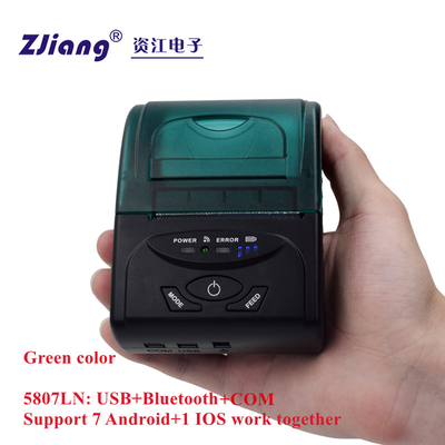 58mm Wireless Portable Printers Thermal Printer Bluetooth Mini Untuk Pencetakan Tanda Terima Kode QR