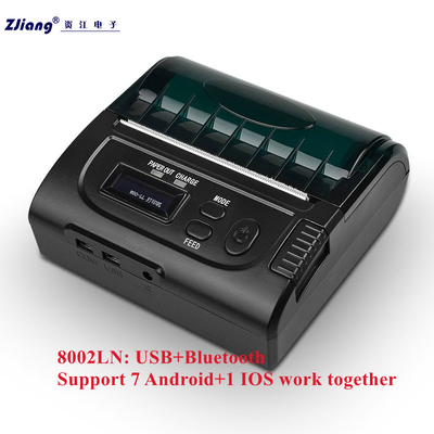 Portabel Bluetooth 3 Inch 80mm Thermal Receipt Printer Nirkabel Untuk Android
