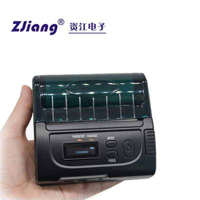 80mm Portable Mobile Receipt Printer Thermal Untuk Android IOS 203dpi