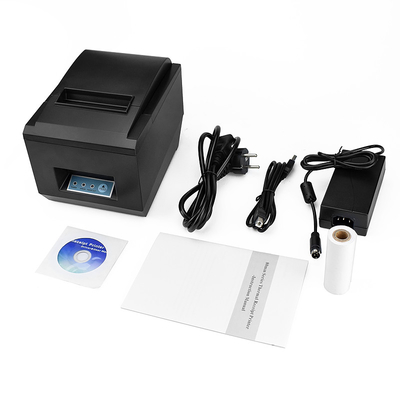 Mobile Wireless Thermal RS232 3 Inch 80mm Receipt Printer Wifi Lan Untuk Dapur