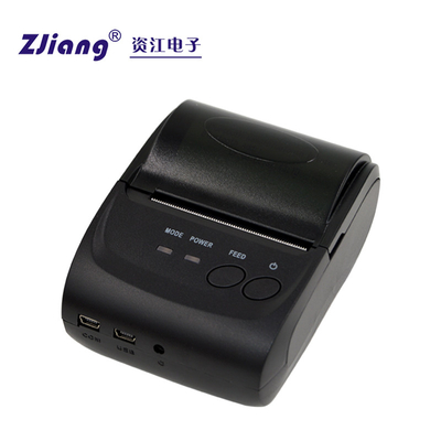 ZJIANG 58mm Portabel Mini Thermal Printer Sistem POS Printer Ritel