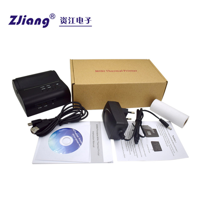 Small Mini Smart 80mm Portbale Mini Thermal Printer Bluetooth 4.0 untuk pencetakan label