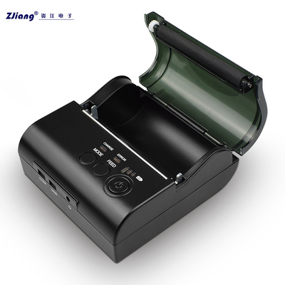 Small Mini Smart 80mm Portbale Mini Thermal Printer Bluetooth 4.0 untuk pencetakan label