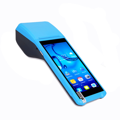 Touch Screen Printer NFC Scanner PDA Android POS Terminal Untuk Mesin Tiket Parkir