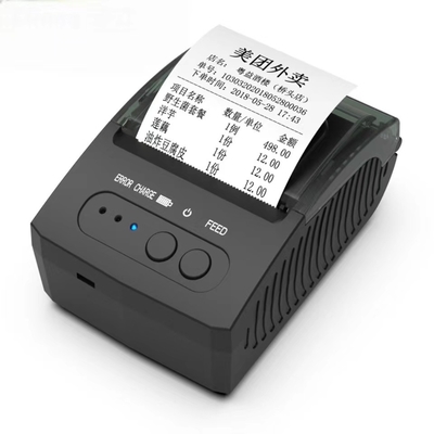 POS Portabel Thermal Direct Printer Mini Bluetooth Printer 58mm