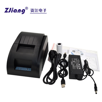 USB Catu Daya Eksternal Printer Penerimaan Termal Alfanumerik / Kanji Cina
