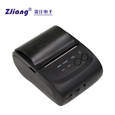 Zijiang Commercial Wireless 58mm Portabel Mini Thermal Printer Sistem POS