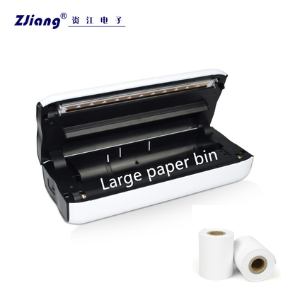 Printer Termal Portabel Ponsel Android Dan IOS, Printer Perjalanan Seluler Nirkabel A4