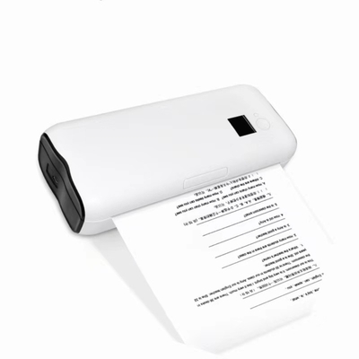 Printer Termal Portabel Ponsel Android Dan IOS, Printer Perjalanan Seluler Nirkabel A4