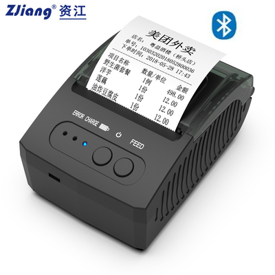 ODM Bluetooth Receipt 58mm Portable Mini Thermal Printer Kompatibel dengan ESC POS