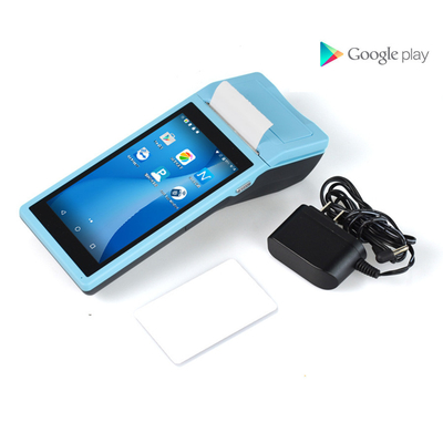 Mesin Terminal POS Genggam Android Kasir Cerdas Dengan Printer