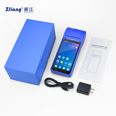 Android 8.1 PDA POS Terminal Ponsel Mini Genggam Dengan Printer 58mm