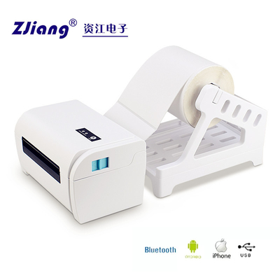Printer Label Pengiriman Desktop Berkecepatan Tinggi, Printer Termal Langsung USB